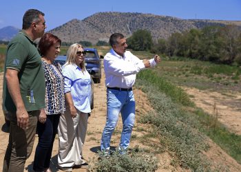 Με εντατικό ρυθμό προχωρούν οι εργασίες  αποκατάστασης της πεδινής κοίτης του ποταμού Καλέντζη