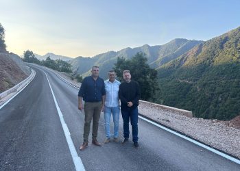 Ασφαλτόστρωση τμήματος οδού από διασταύρωση προς Ι.Μ. Σπηλιάς έως τη διασταύρωση προς Βραγκιανά