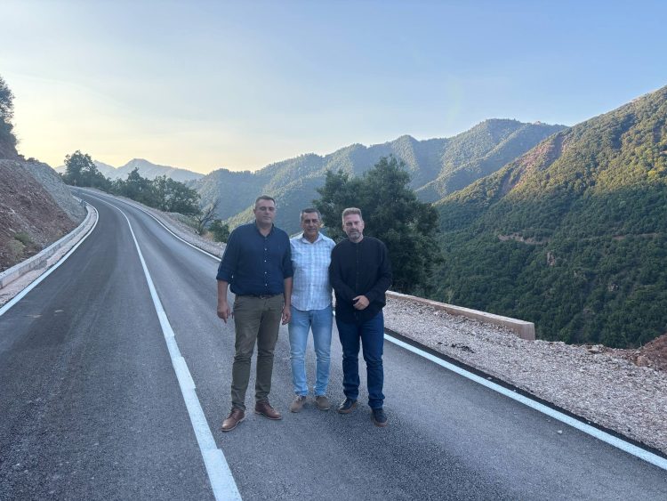 Ασφαλτόστρωση τμήματος οδού από διασταύρωση προς Ι.Μ. Σπηλιάς έως τη διασταύρωση προς Βραγκιανά