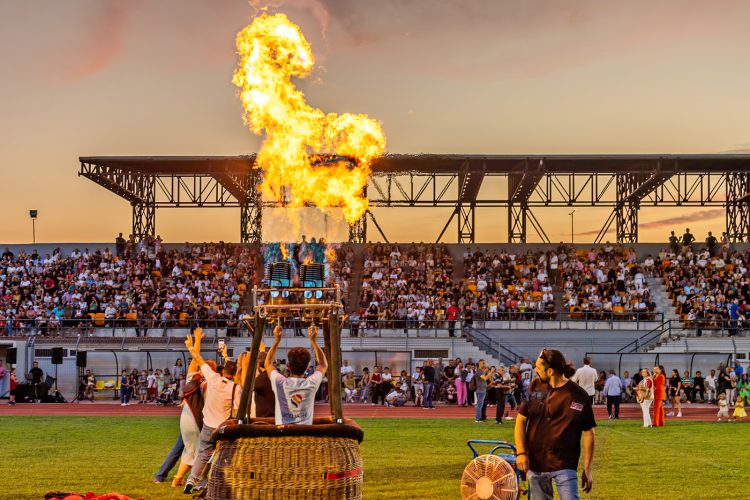 Η Περιφέρεια Θεσσαλίας ευχαριστεί θερμά το κοινό  που βρέθηκε στα Φάρσαλα για τα αερόστατα