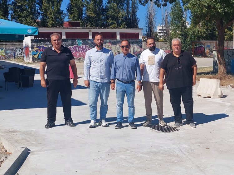 Παρεμβάσεις βελτιώσεις στους κοινόχρηστους χώρους του γηπέδου «Αντιγόνη Ντρισμπιώτη»