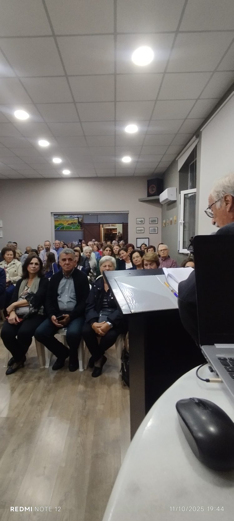 Τιμητική βραδιά για τον Γιώργο Θωμόπουλο στο παλιό σχολείο Μοσχολουρίου