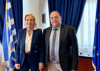 Εθιμοτυπική επίσκεψη του Προέδρου του ΤΕΕ/ΤΚΔΘ, στη Γενική Γραμματέα της Αποκεντρωμένης Διοίκησης Θεσσαλίας – Στ. Ελλάδας