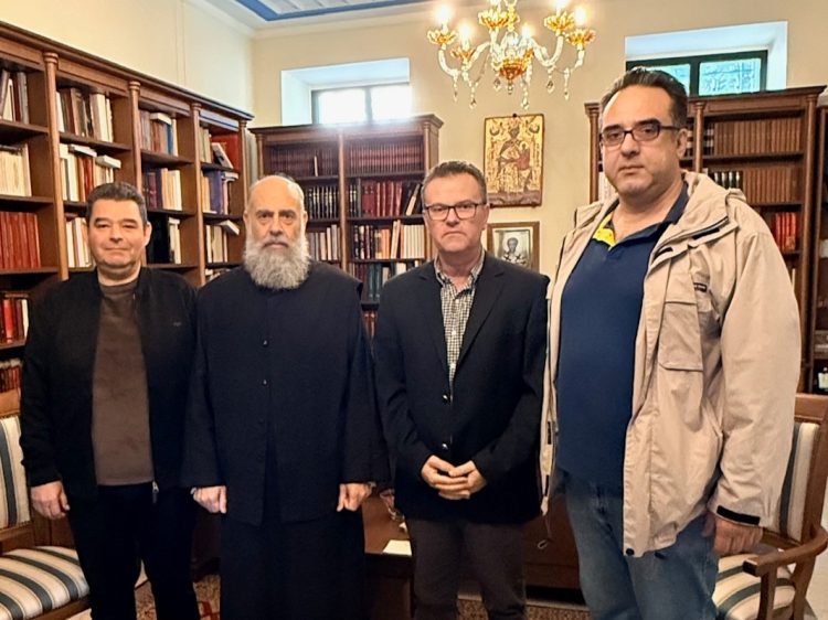 Συνάντηση του Εμπορικού Συλλόγου Καρδίτσας με τον Μητροπολίτη