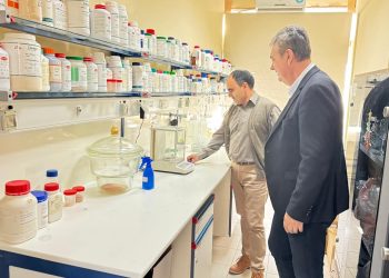 Επίσκεψη Κωτσού στο Τμήμα Επιστήμης Τροφίμων & Διατροφής