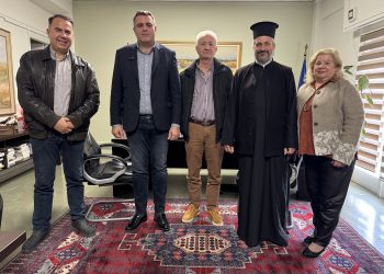 Εθιμοτυπική επίσκεψη του νέου Διοικητικού Συμβουλίου των Πολυτέκνων Καρδίτσας στον Αντιπεριφερειάρχη