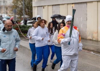 Με λαμπρότητα η υποδοχή της Ολυμπιακής Φλόγας στο Μουζάκι