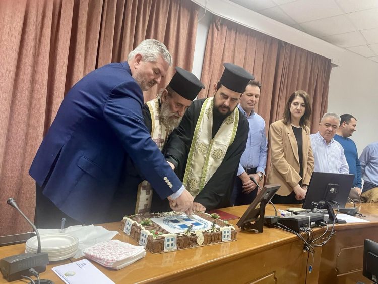 Κοπή Πρωτοχρονιάτικης Πίτας Δήμου Σοφάδων