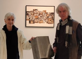 Oλοκληρώνεται η έκθεση  του γλύπτη Κυριάκου Ρόκου & της ζωγράφου – χαράκτριας  Ρουμπίνας Σαρελάκου στη Δημοτική Πινακοθήκη Καρδίτσας