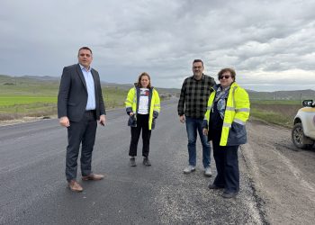 Αυτοψία του Αντιπεριφερειάρχη Καρδίτσας σε έργα αποκατάστασης του Επαρχιακού Δικτύου