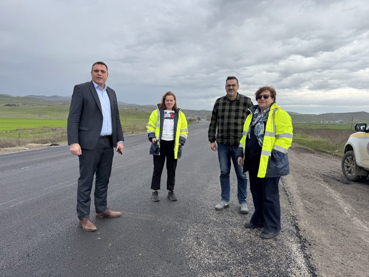 Αυτοψία του Αντιπεριφερειάρχη Καρδίτσας σε έργα αποκατάστασης του Επαρχιακού Δικτύου