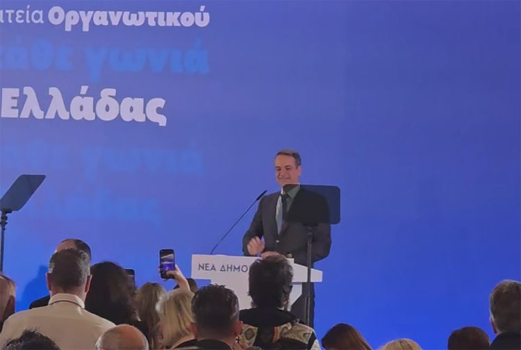 Δυναμική εκπροσώπηση της Καρδίτσας στην κοπή πίτας της Γραμματείας Οργανωτικού της Νέας Δημοκρατίας