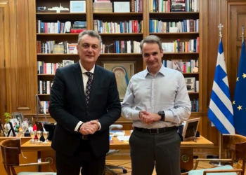 Συνάντηση Γιώργου Κωτσού – Κυριάκου Μητσοτάκη για την αναζωογόνηση της Υπαίθρου και την αναπτυξιακή επανεκκίνηση της Καρδίτσας  