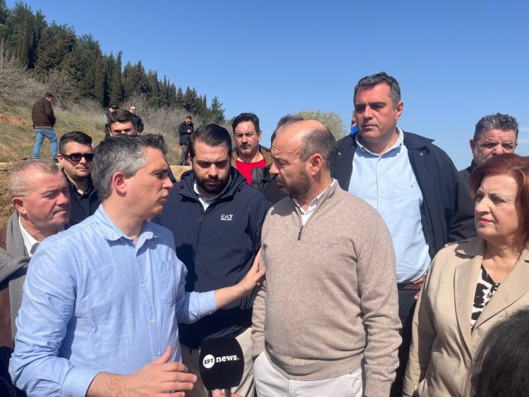 Επίσκεψη του Υπουργού Υποδομών Χρίστου Δήμα στον Δήμο Μουζακίου