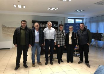 Συνάντηση Περιφερειάρχη Θεσσαλίας Δημήτρη Κουρέτα  με τη Διοίκηση του Μορφωτικού Συλλόγου Σταυρού Φαρσάλων