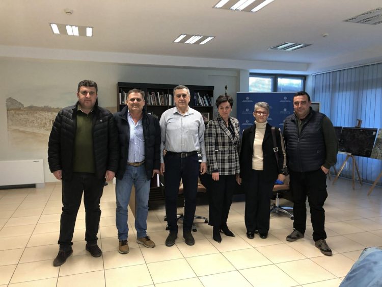 Συνάντηση Περιφερειάρχη Θεσσαλίας Δημήτρη Κουρέτα  με τη Διοίκηση του Μορφωτικού Συλλόγου Σταυρού Φαρσάλων