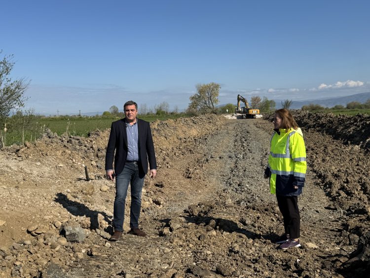 Πρόοδος εργασιών στον οδικό άξονα Καρδιτσομάγουλα – Αγία Τριάδα