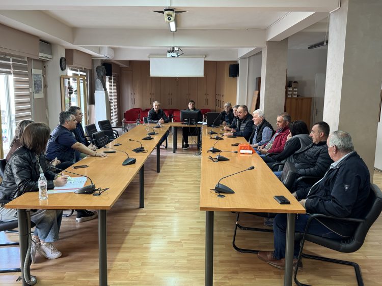 Συνάντηση εργασίας πραγματοποιήθηκε στο γραφείο του Αντιπεριφερειάρχη Καρδίτσας