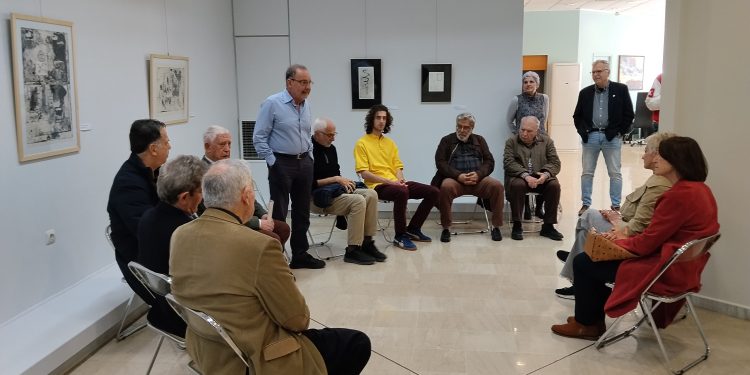 Μια εκδήλωση για τις σχέσεις Ζωγραφικής και Χαρακτικής  έλαβε χώρα στη Δημοτική Πινακοθήκη Καρδίτσας