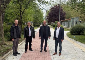 Ολοκληρώθηκε η ανακατασκευή του πεζοδρόμου Λάμπρου Σακελλαρίου