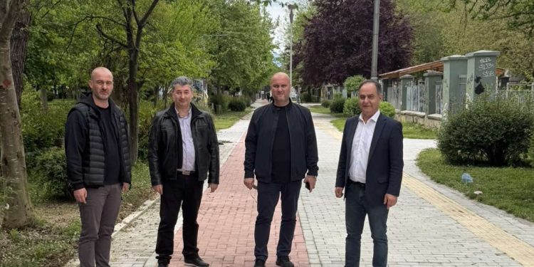 Ολοκληρώθηκε η ανακατασκευή του πεζοδρόμου Λάμπρου Σακελλαρίου