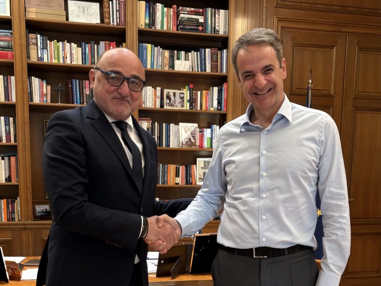 «Συνάντηση του Βουλευτή της Ν.Δ. του Ν. Καρδίτσας κ. Τέλη Σπάνια με τον Πρωθυπουργό κ. Κυριάκο Μητσοτάκη»