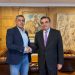 Συνάντηση του Υπουργού Αγροτικής Ανάπτυξης και Τροφίμων Μαργ. Σχοινά με τον Περιφερειάρχη Θεσσαλίας Δημ. Κουρέτα για ζητήματα του πρωτογενούς τομέα