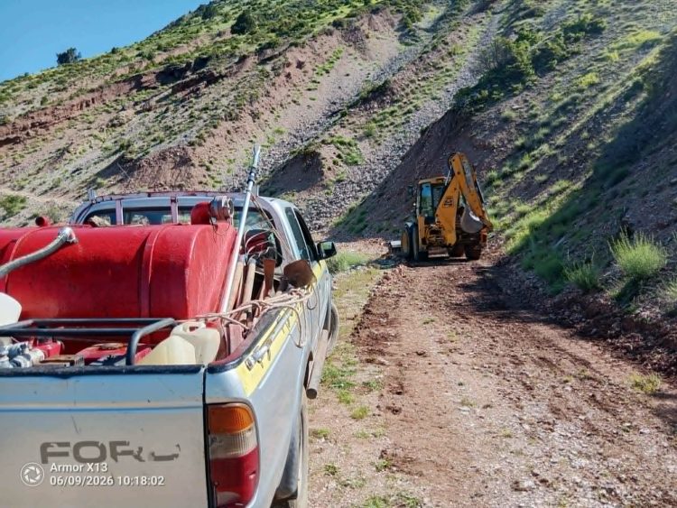 Άμεση κατάσβεση πυρκαγιάς στα Κουμπουριανά Ανατ. Αργιθέας