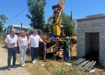 Σε λειτουργία η γεώτρηση στη θέση “Αλετράς” της Δημοτικής Κοινότητας Ελληνοπύργου