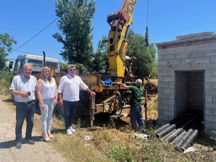 Σε λειτουργία η γεώτρηση στη θέση “Αλετράς” της Δημοτικής Κοινότητας Ελληνοπύργου