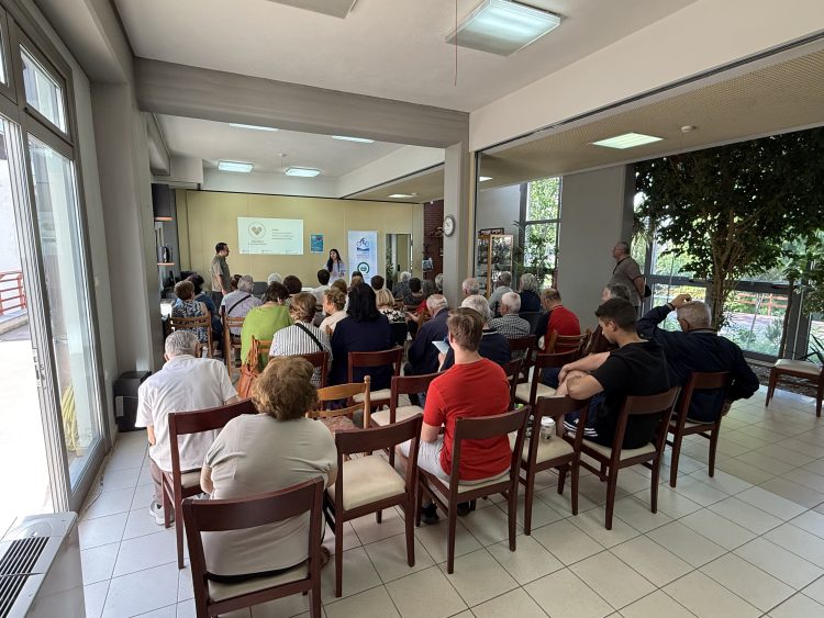 Ενημερωτική ομιλία στα μέλη του ΚΑΠΗ του Δήμου Καρδίτσας