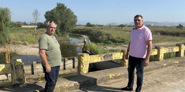 Παρέμβαση του Αντιπεριφερειάρχη για την άμεση διάθεση νερού από τη λίμνη Πλαστήρα προς άρδευση των καλλιεργειών