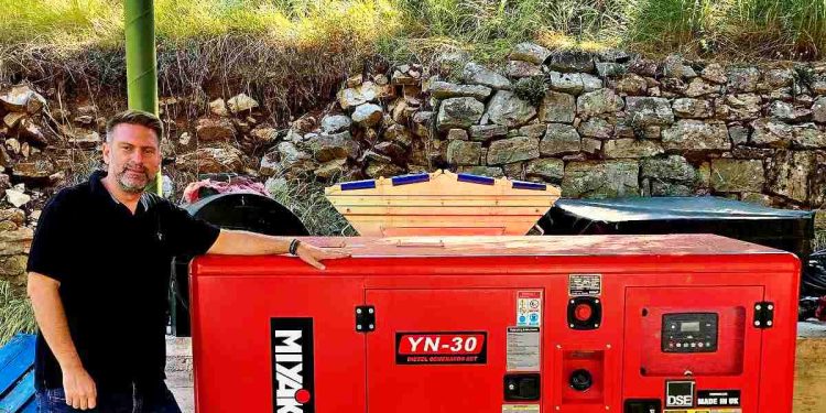 Νέα ισχυρή ηλεκτρογεννήτρια στον Δήμο Αργιθέας  για την Πολιτική Προστασία και στήριξη των κατοίκων