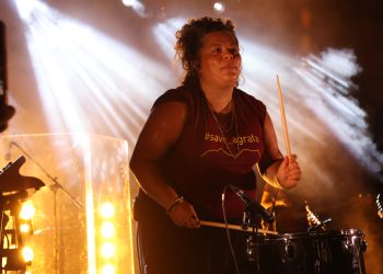 Η Ματούλα Ζαμάνη μάγεψε το κοινό στη λίμνη Στεφανιάδα