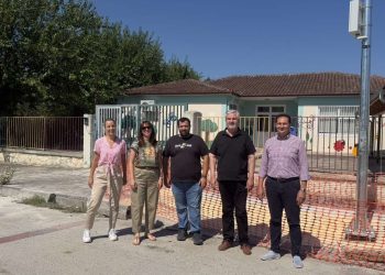 Αυτοψία στις υπό κατασκευή πρότυπες σχολικές διαβάσεις του Δήμου Σοφάδων