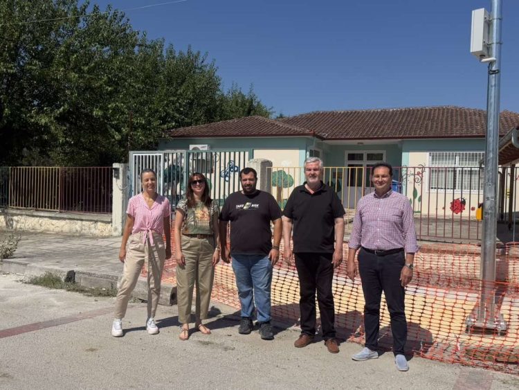 Αυτοψία στις υπό κατασκευή πρότυπες σχολικές διαβάσεις του Δήμου Σοφάδων