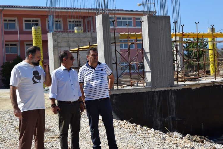 Προχωρά το έργο κατασκευής της αίθουσας πολλαπλών χρήσεων του Μουσικού Σχολείου Καρδίτσας