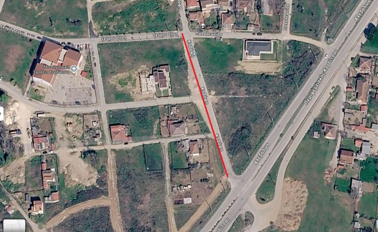 Υπογράφτηκε από τον Δήμαρχο κ. Β. Τσιάκο η σύμβαση για την κατασκευή της οδού Καβάφη