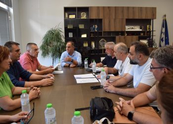 Συνάντηση εργασίας Δ. Κουρέτα – Β. Τσιάκου για έργα που αφορούν στον Δήμο Καρδίτσας