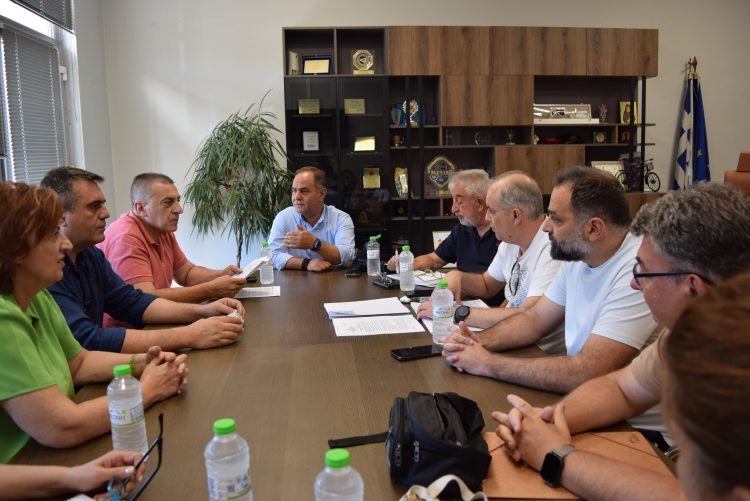 Συνάντηση εργασίας Δ. Κουρέτα – Β. Τσιάκου για έργα που αφορούν στον Δήμο Καρδίτσας