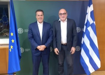 Τέλης Σπάνιας: Συνάντηση με τον Υπουργό Σταύρο Παπασταύρου για την ενέργεια, τη διαχείριση των υδάτων και τις ενεργειακές υποδομές του Ν. Καρδίτσας