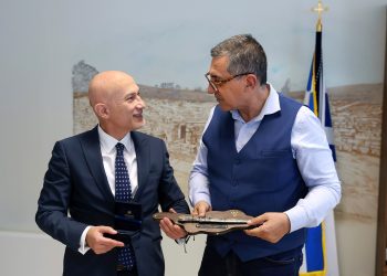 Στον Περιφερειάρχη Θεσσαλίας Δημήτρη Κουρέτα ο Γενικός Πρόξενος της Γεωργίας στην Ελλάδα