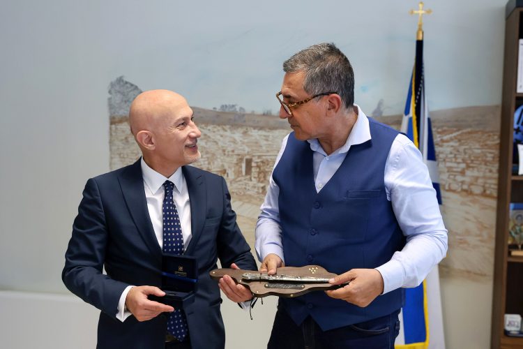 Στον Περιφερειάρχη Θεσσαλίας Δημήτρη Κουρέτα ο Γενικός Πρόξενος της Γεωργίας στην Ελλάδα