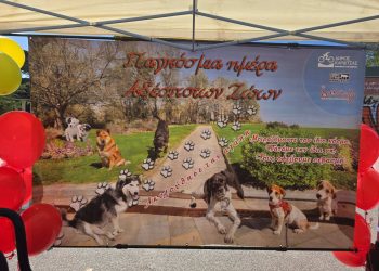 Δράση για την Παγκόσμια ημέρα ζώων στο αθλητικό πάρκο