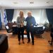 Τη Ρένα Καραλαριώτου επισκέφθηκε ο Έκτορας Νασιώκας με αφορμή το νέο του μυθιστόρημα «Ευθανασία»